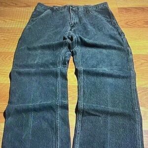 Faded Glory Men's Charcoal Relaxed Jeans